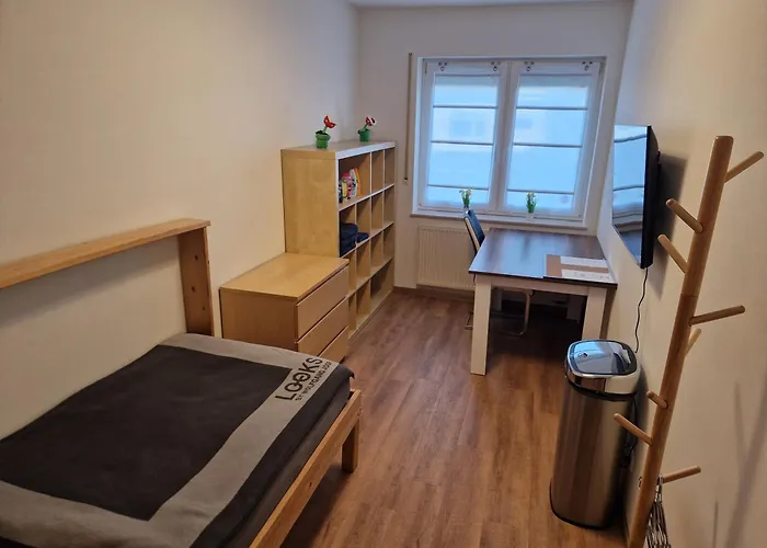 Einzelzimmer In Ruhiger Lage --- Check-In Mit Schluesselkasten